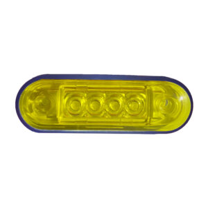 FUN204 BEYAZ PARMAK LED SARI KAPAK (10-30V)