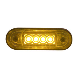 FUN212 AMBER PARMAK LED BEYAZ KAPAK (10-30V)